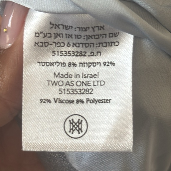 NWT Sabina Musayev Equinox Mini Dress Sky Blue Size Small - Picture 8 of 11